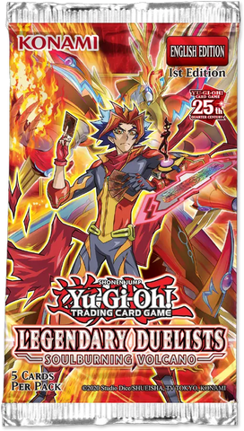 Legendary Duelists: Soulburning Volcano Booster Pack (1st Edition) - Yu-Gi-Oh! TCG