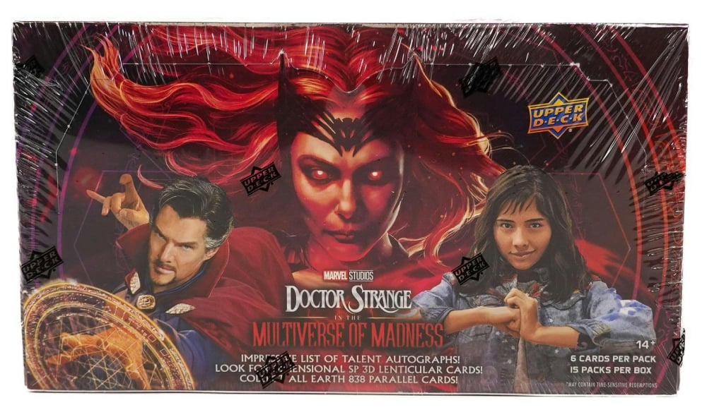 その他 upper deck marvel DOCTOR STRANGE auto Doctor Strange in the Multiverse of Madness Hobby Box - Marvel