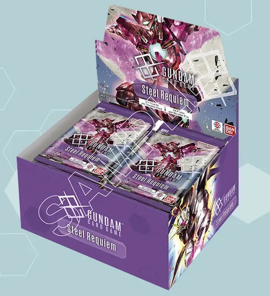 Gundam Card Game Booster Box - GD03 Steel Requiem – Brimstone Games