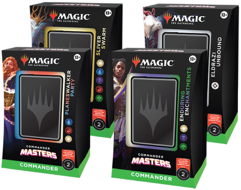 Commander Masters Commander Deck - Magic: The Gathering (Limit 1 of ea)
