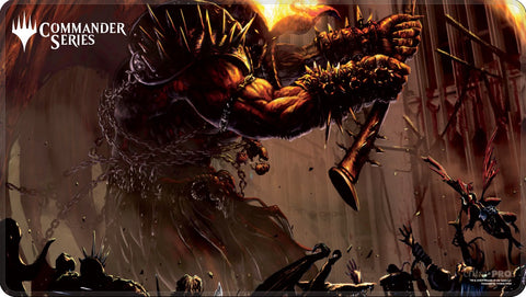 Rakdos Commander Series Stitched Playmat for Magic: The Gathering (Pre-Order)