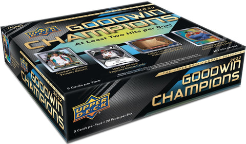 Goodwin Champions 2022 Hobby Box