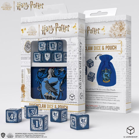 Harry Potter Dice and Pouch - Ravenclaw
