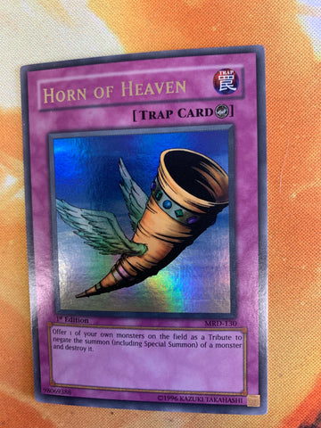 Horn of Heaven Ultra Rare 1st Edition MRD-130 - Yu-Gi-Oh! Single Cards