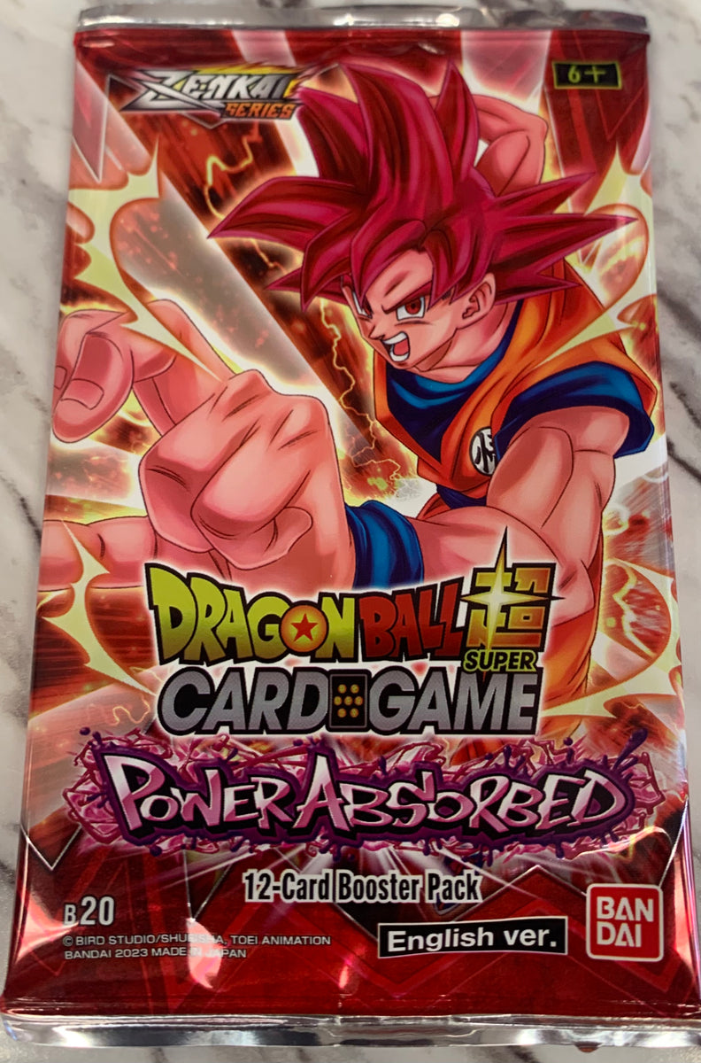 Dragon Ball Super TCG: Power Absorbed [B20] Booster Box (24), Card Games