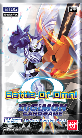 Digimon TCG - Battle of Omni Booster Pack
