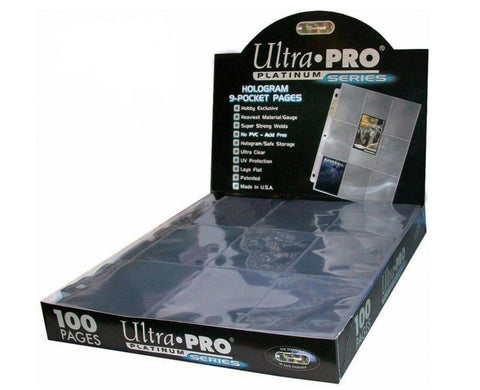 Ultra Pro Platinum Series 9 pocket pages