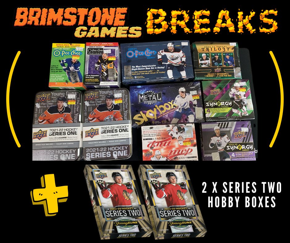 Brimstone Breaks - Hockey 2.0 with Series 2 Hobby boxes!!