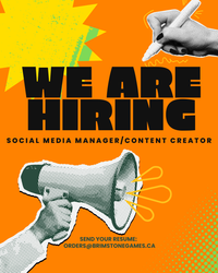 🎥✨ Roll for Initiative: Brimstone Games is Recruiting a Social Media Wizard!