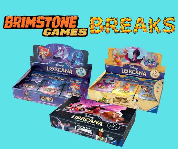 TRIPLE Lorcana Box Colour Break!! - With goodies added when we go live!