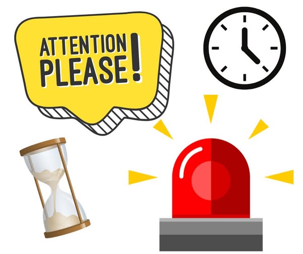Attention please!