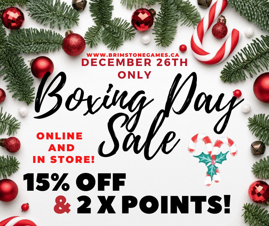 Our Boxing Day Sale is almost here!  Best gift ever?  Best gift ever.