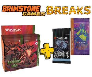 Brimstone Breaks - MTG 4.0 The Brothers War Collector Booster Box+ More Colour Break!!