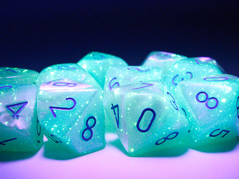 Gemini 10 D10 Pearl Turquoise-White/Blue Luminary