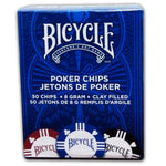8 Gram Clay Filled Poker Chips - Bicycle