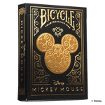 Disney Black & Gold Mickey Mouse - Bicycle Playing Cards