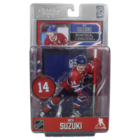 Nick Suzuki (Montreal Canadiens Home) 7" Figure- McFarlane Toys