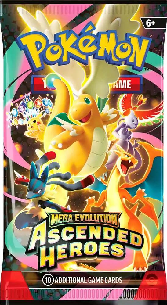 Pokemon Mega Evolutions - Ascended Heroes Booster Pack