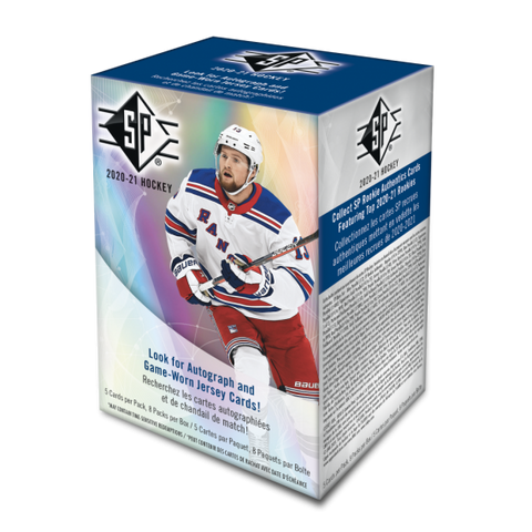 2020-21 SP Hockey Blaster Box - Upper Deck