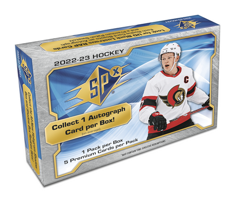 2022-23 SPx Hockey Hobby Box