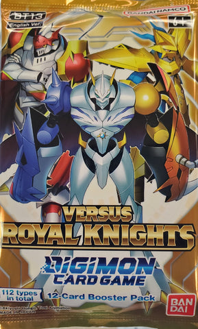 Versus Royal Knights Booster Pack - Digimon TCG