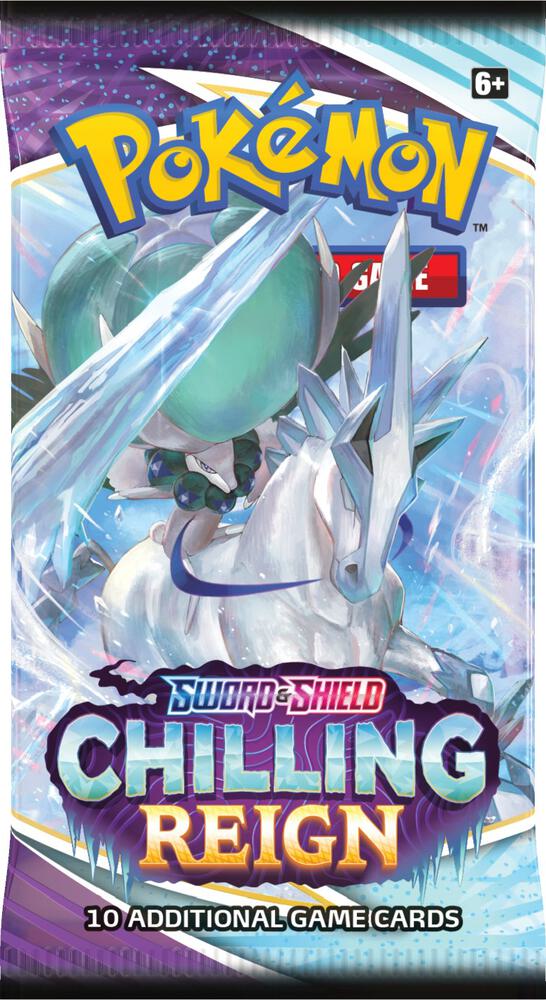 Chilling Reign Sword and Shield Booster Pack - Pokemon TCG