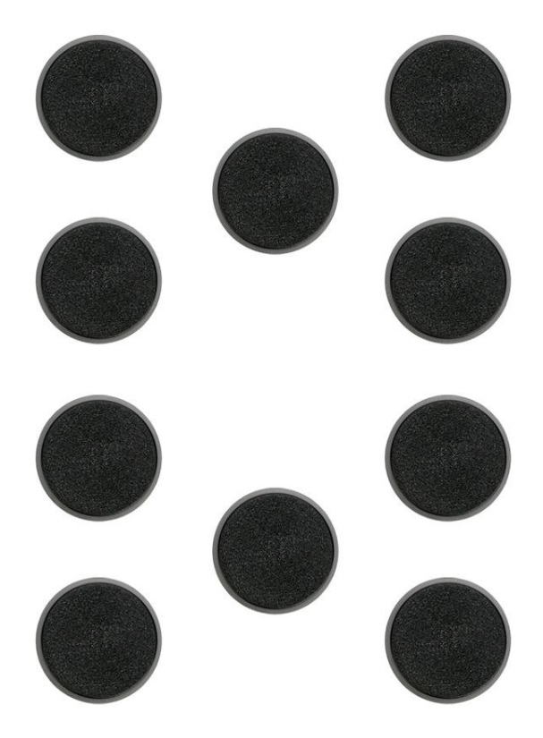 Brimstone Prints: 32mm Bases (10-pack)