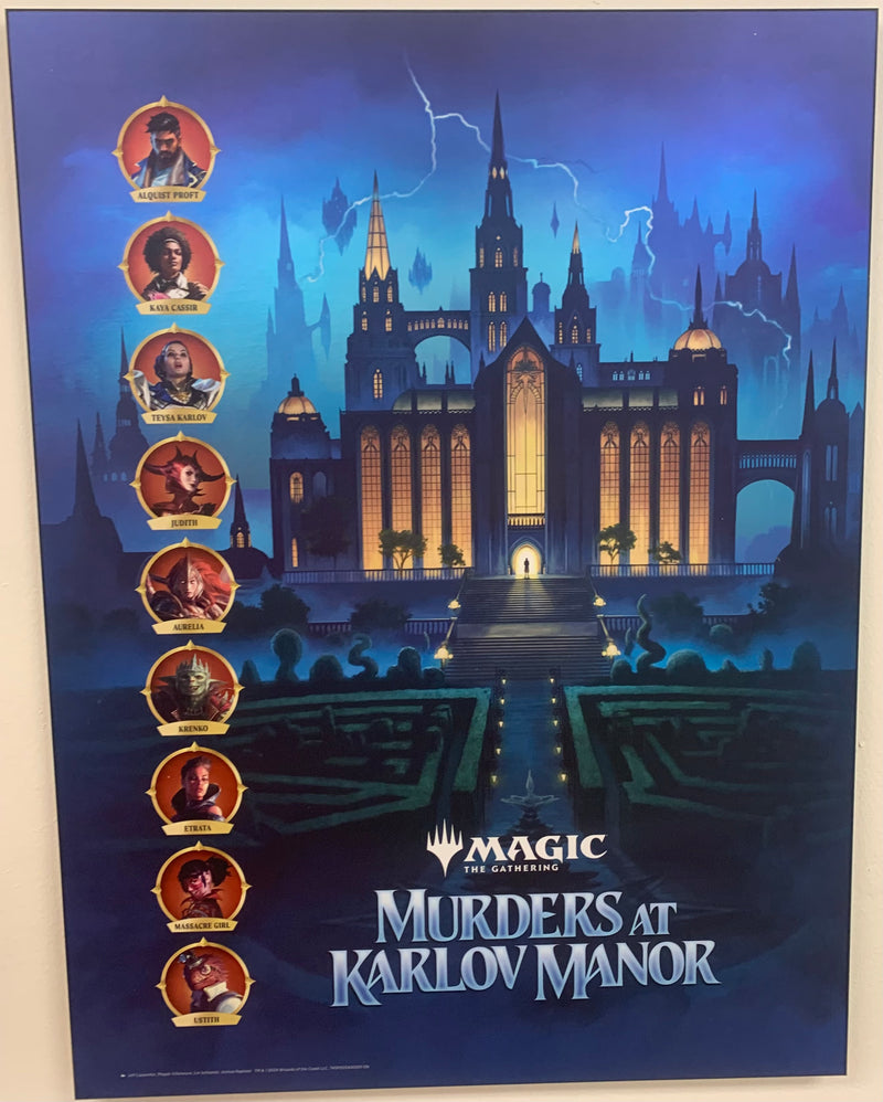 Plak-It Foil MTG Poster - Murders at Karlov Manor