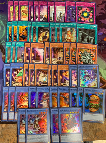 Nouvelles / Hungry Burger Deck (54 cards) - Yu-Gi-Oh! Custom Deck/Core