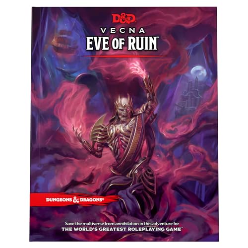Vecna Eye of Ruin Hard Cover - Dungeons & Dragons Book