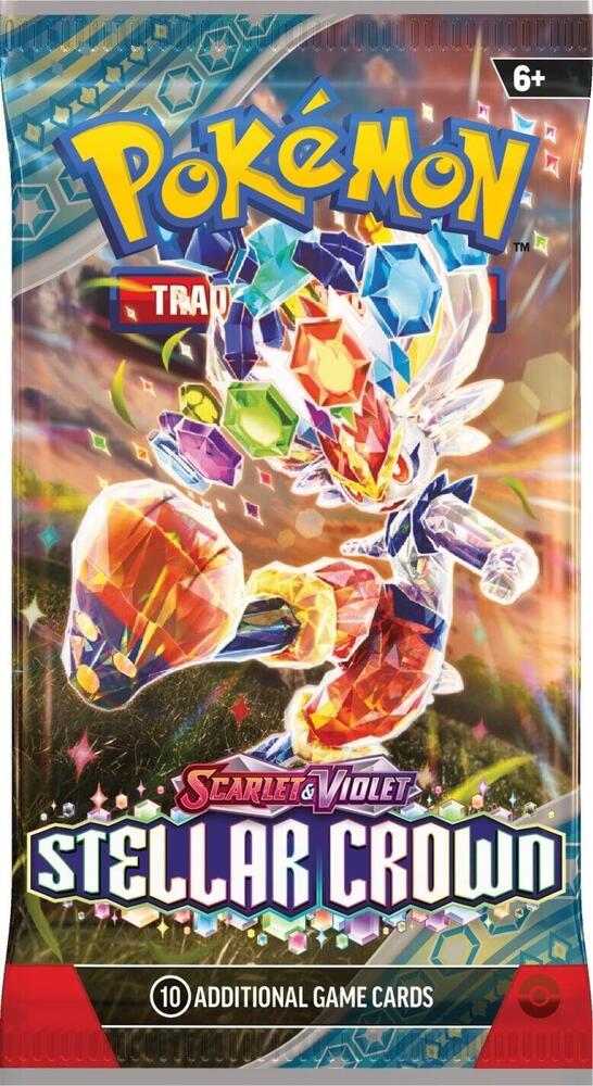 Stellar Crown Scarlet & Violet Booster Pack - Pokemon TCG