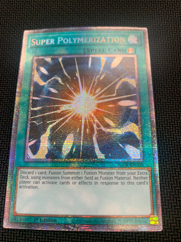 Super Polymerization Starlight Rare 1st Edition BLCR-EN100 - Yu-Gi-Oh! Single Cards