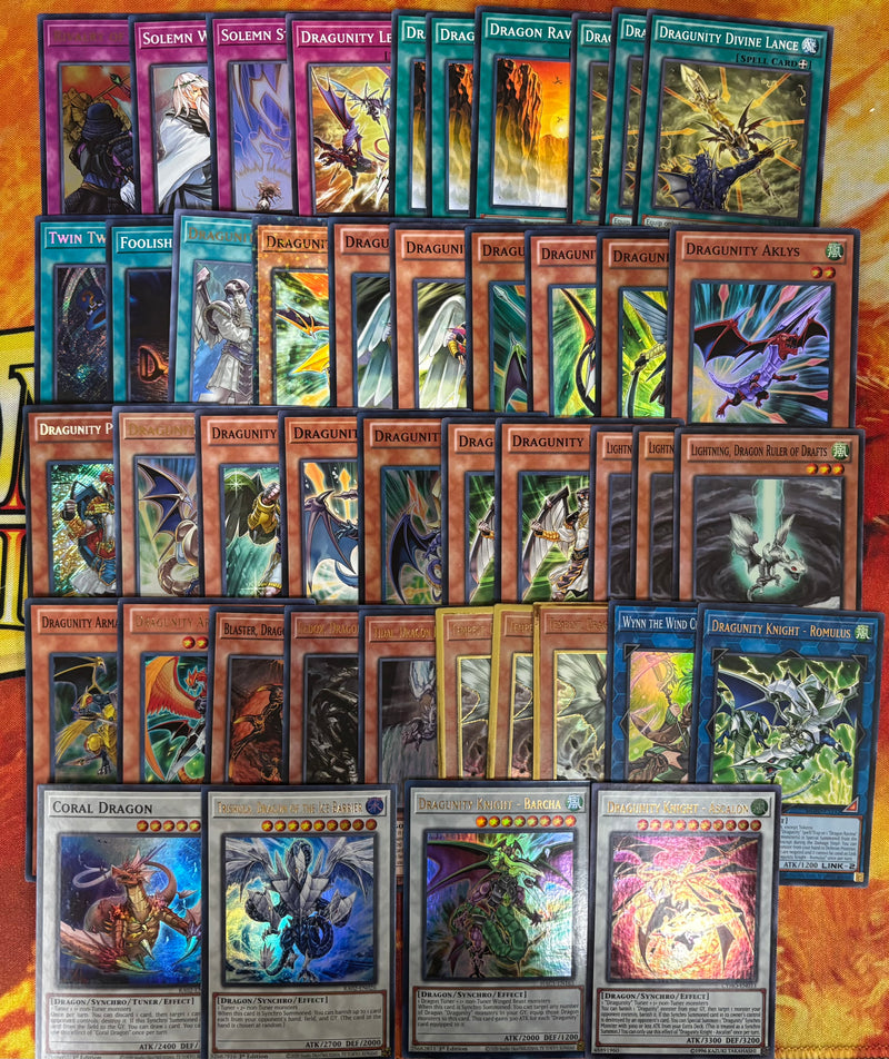 Dragunity Dragon Ruler Deck (44 card) - Yu-Gi-Oh! Custom Deck/Core