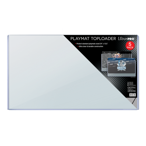 24" x 13.5" Playmat Toploaders (5ct) - Ultra Pro