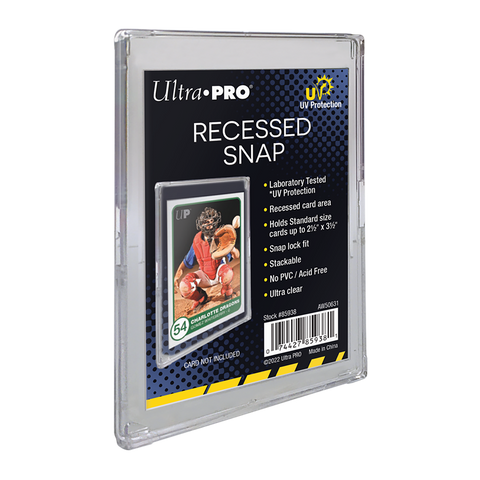 UV Recessed Snap Card Holder - Ultra Pro