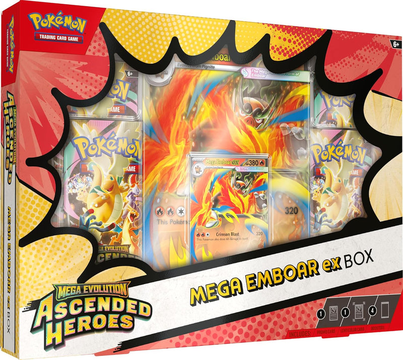 Pokemon - Mega Evolution - Ascended Heroes - EX Window Box