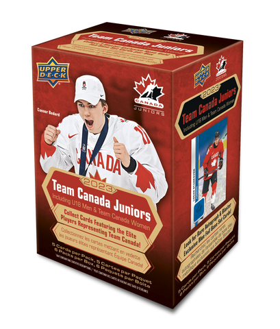 2023 Team Canada Juniors Hockey Blaster Box