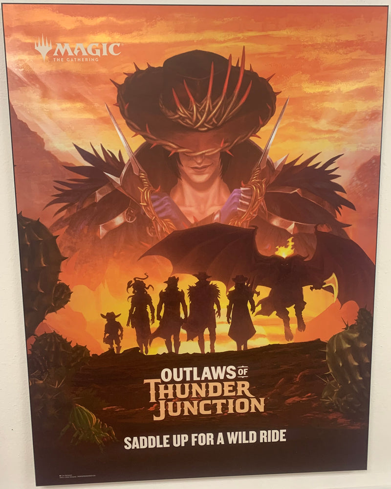 Plak-It Foil MTG Poster - Outlaws of Thunder Junction