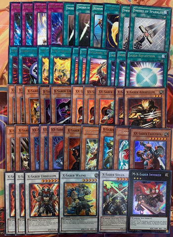 X-Saber Deck (46 Cards) - Yu-Gi-Oh! Custom Deck/Core