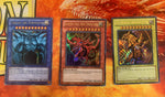 Egyptian God Cards (unplayable) Ultra Rare (Set of 3) - Yu-Gi-Oh! Custom Deck/Core