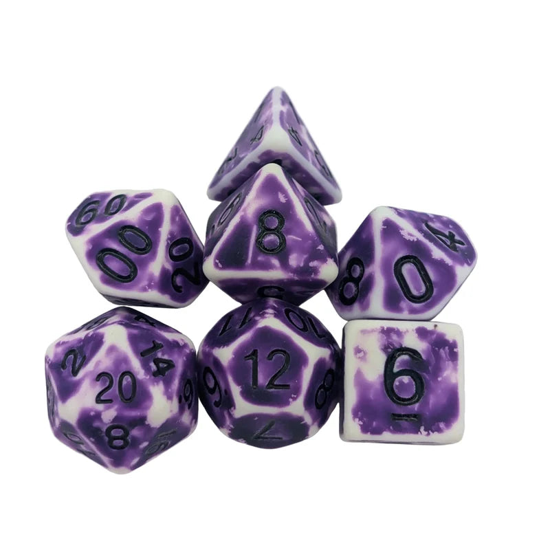 MDG Dice - Archaic Light Purple Dice Set