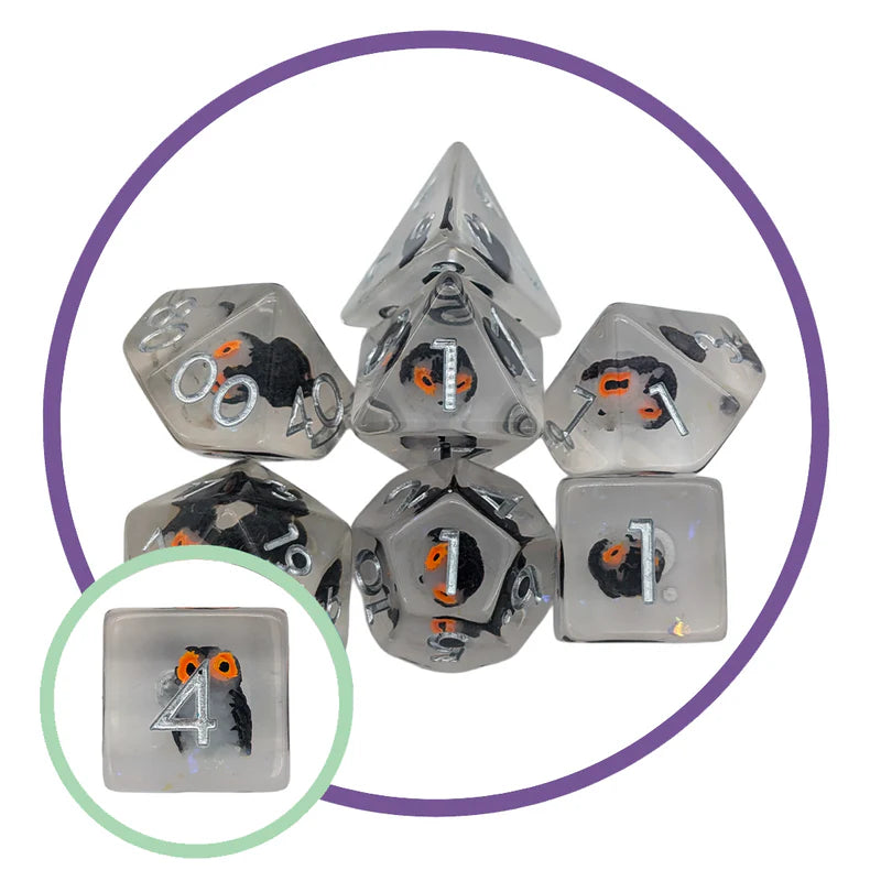 MDG Inclusion - Owl Filled Dice