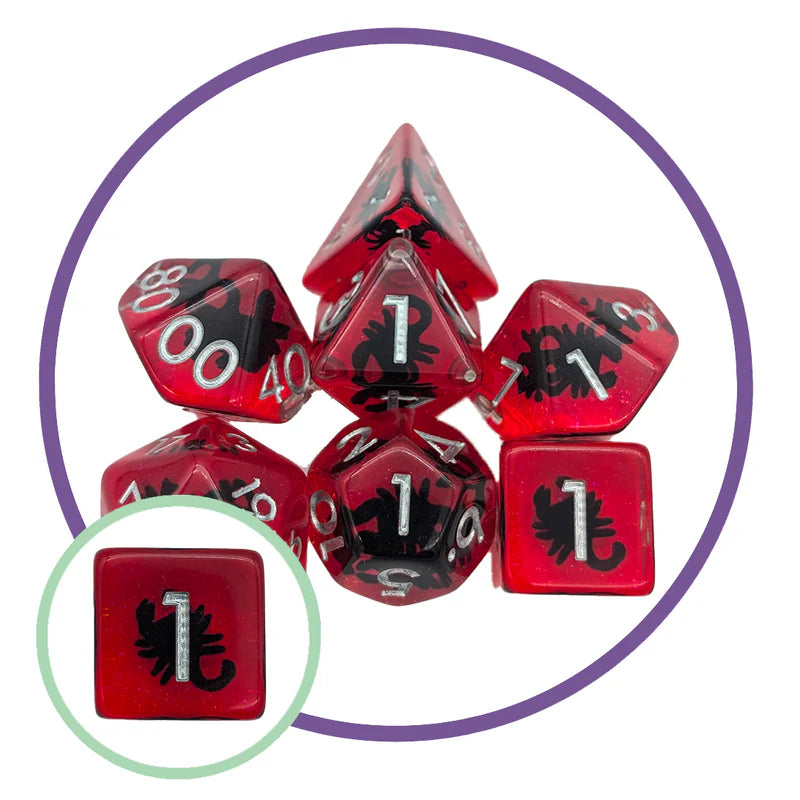 MDG Inclusion - Scorpian Filled Dice