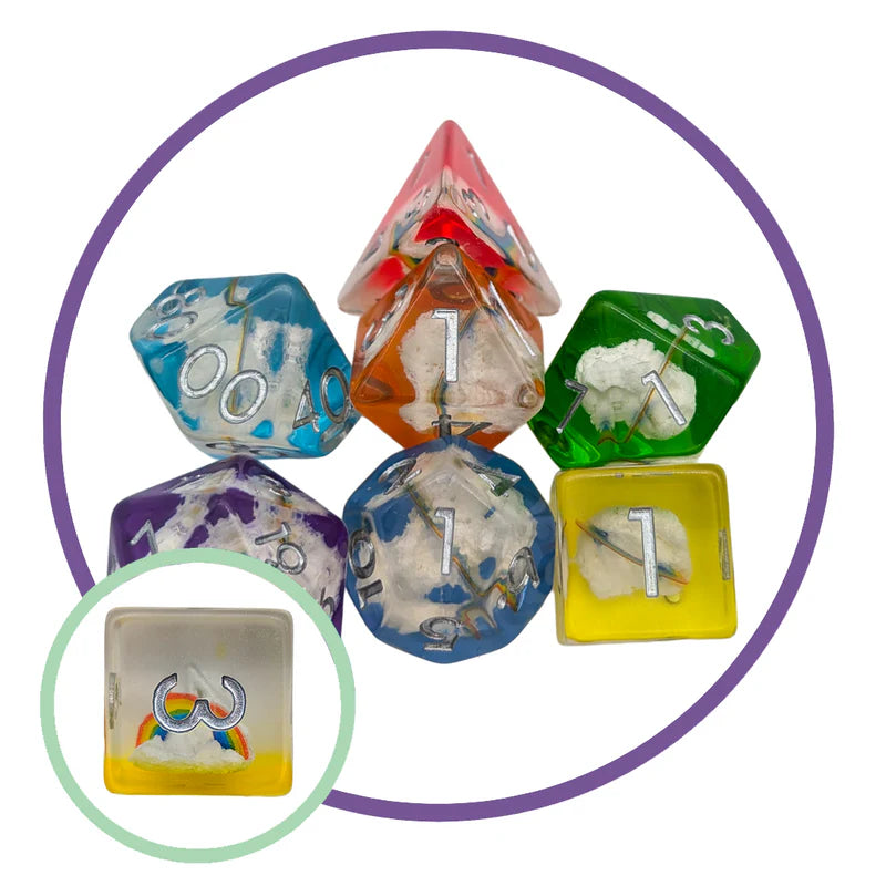 MDG Inclusion - Rainbow Clouds Multi-Coloured