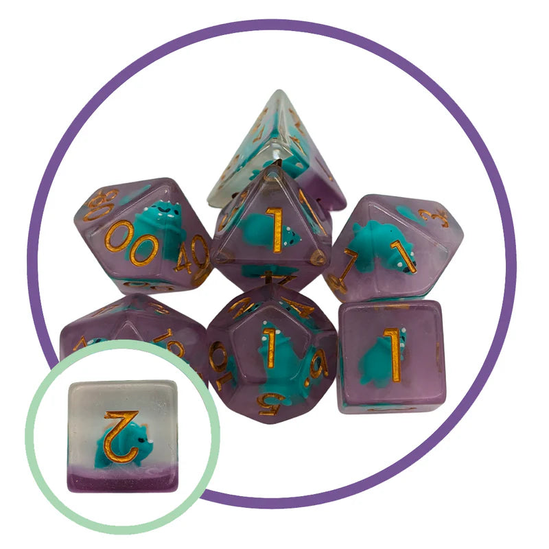 MDG Inclusion - Triceratops Green