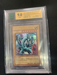 Blue Eyes White Dragon - Unlimited Edition - Ultra Rare - LOB-001 - MNT 9.0