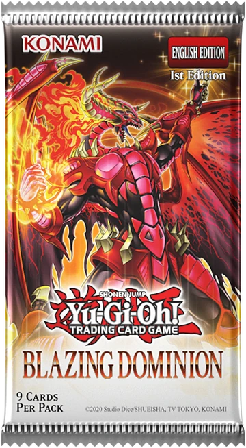 Yu-Gi-Oh! Blazing Dominion Booster Pack *PRE ORDER*