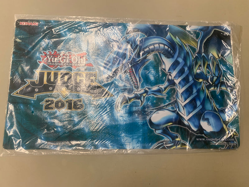 Blue-Eyes White Dragon Judge 2016 Playmat (Sealed)  - Yu-Gi-Oh!