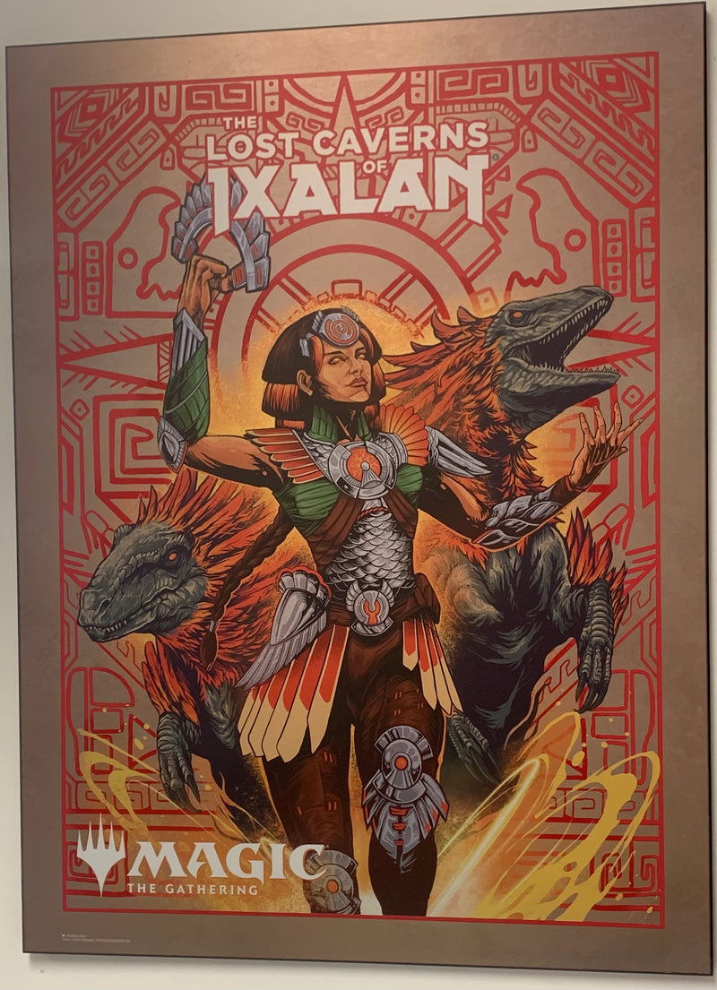 Plak-It Foil MTG Poster - Lost Caverns of Ixalan