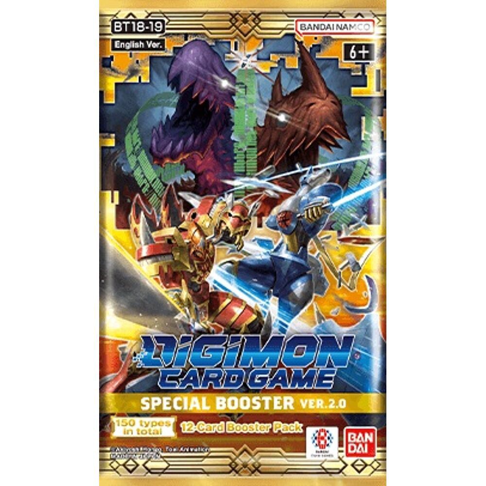 Special Booster 2.0 Pack- Digimon Card Game Brimstone Games Special Booster 2.0 Pack- Digimon Card Game Brimstone Games